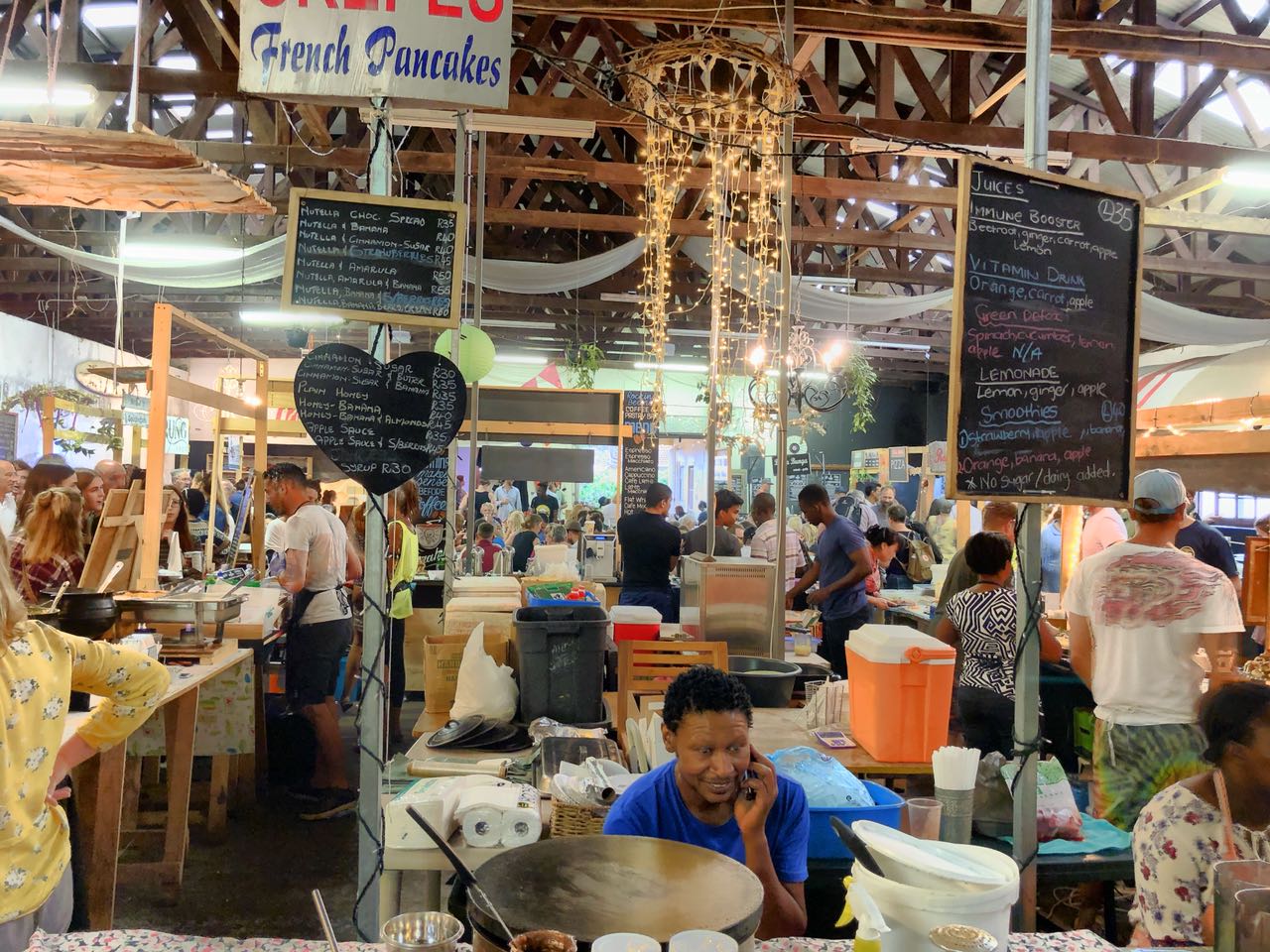 Food Market, Bluebird Garage, Muizenberg