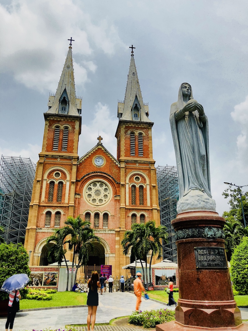 Kathedrale Notre Dame, Ho Chi Minh, Vietnam