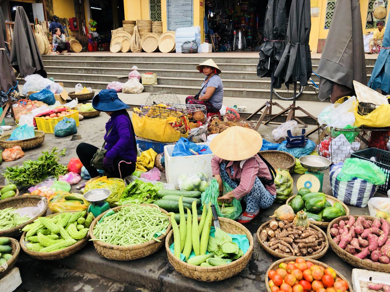 Markt in Hoi An, Vietnam