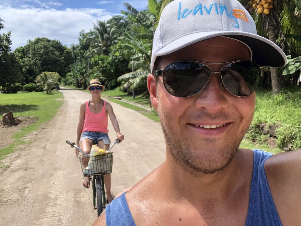 Fahrradtour auf Maupiti, Südsee