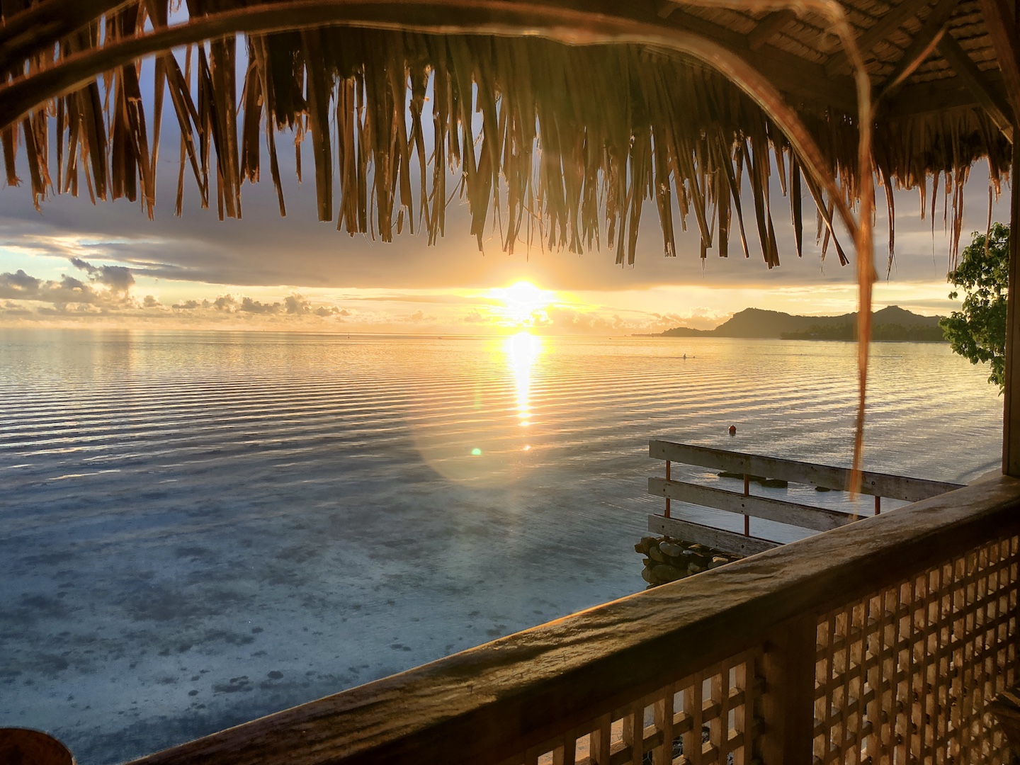 Sonnenuntergang, Bora Bora