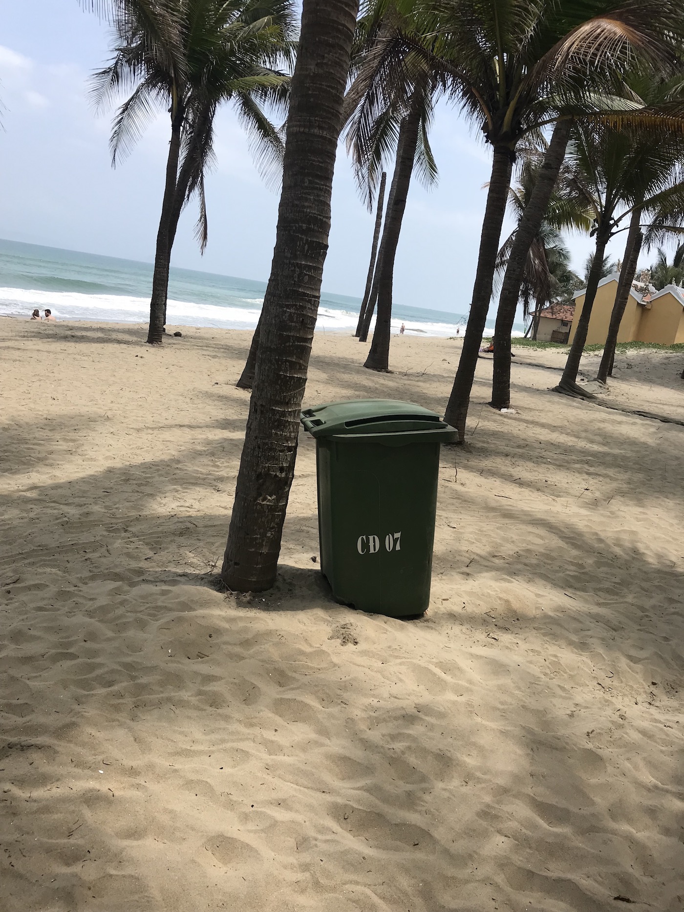 Müll sammeln in Hoi An, Vietnam