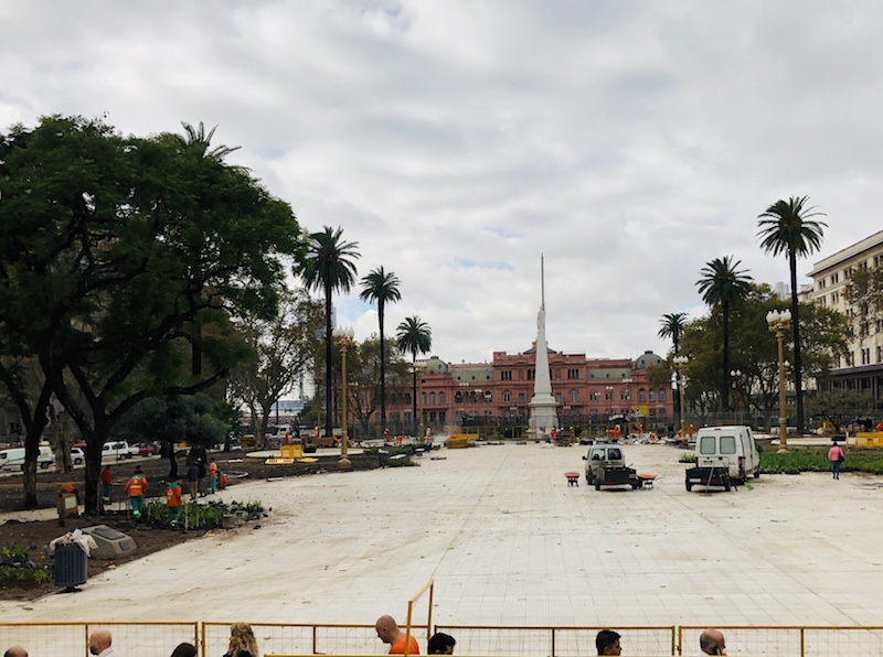 Plaza de Mayo, Casa Rosado