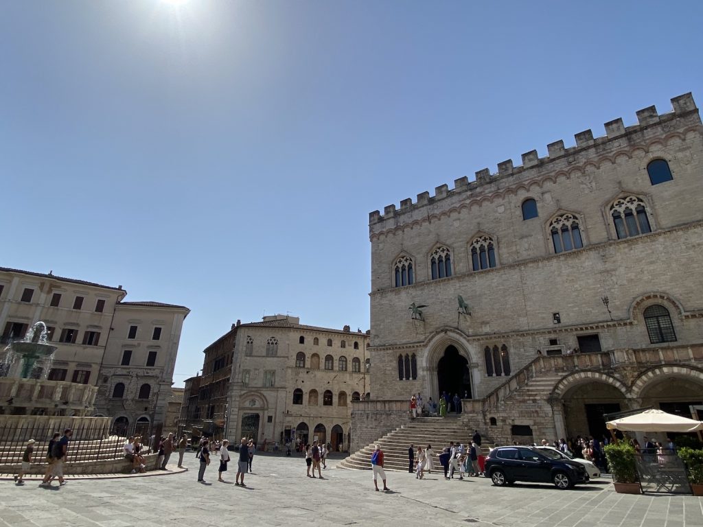 Perugia, Hauptstadt Umbriens